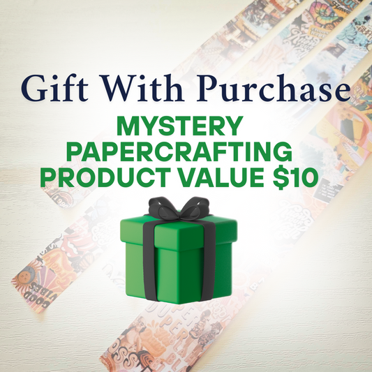 Mystery Paper Crafting Product - Gift with Purchase-Rachel The Turtle Journal