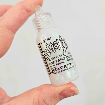 Stickles Glitter Glue 18ml - Ranger - Rachel The Turtle Journal -  - Australian Junk Journaling Scrapbooking Supplies