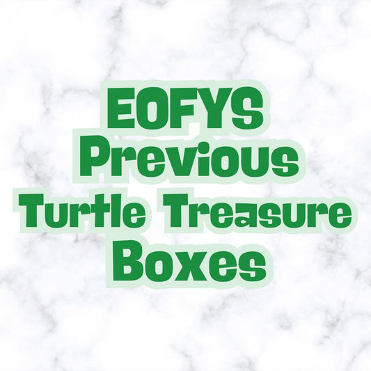EOFYS Turtle Treasure Box *PREVIOUS BOXES*-Rachel The Turtle Journal