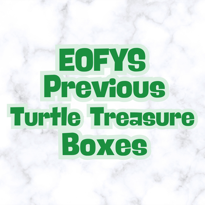 EOFYS Turtle Treasure Box *PREVIOUS BOXES*