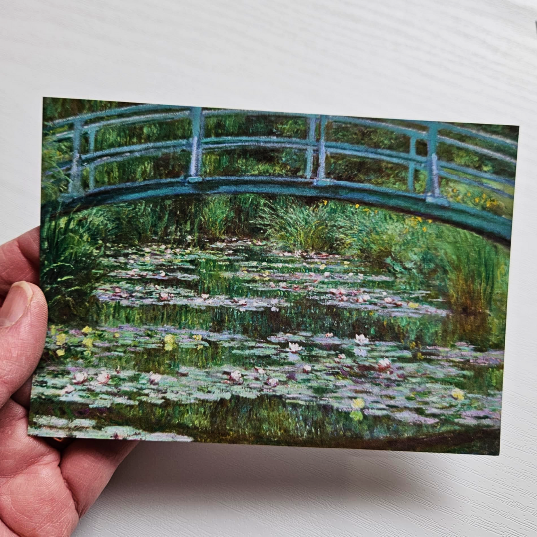 Monet Art Postcards Ephemera Set (6 piece)-Monet Art Postcards Ephemera Set (6 piece) Art Journaling Mixed Media Creative-Rachel The Turtle Journal