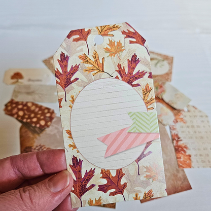 Fancy Tag Set Embellishments (12 piece)