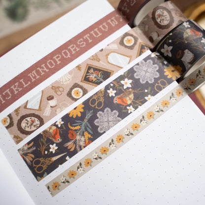 Frame Wall Washi Tape Set (4 rolls) - Archer and Olive-Frame Wall Washi Tape Set (4 rolls) - Archer and Olive Journaling Supplies Creative Australian Paper Crafting-Rachel The Turtle Journal