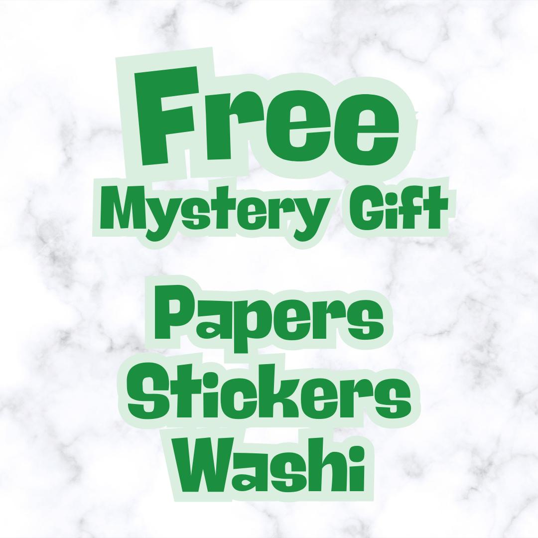 Mystery Paper Crafting Product - FREE GIFT-free_gift-Rachel The Turtle Journal