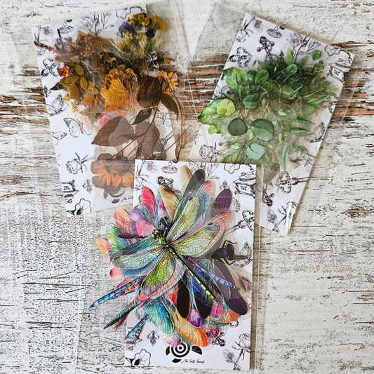 Australiana Stickers (14-20 pieces)-Nature Scrapbooking Stickers Australiana Parrots Dragonflies Kookaburra-Rachel The Turtle Journal