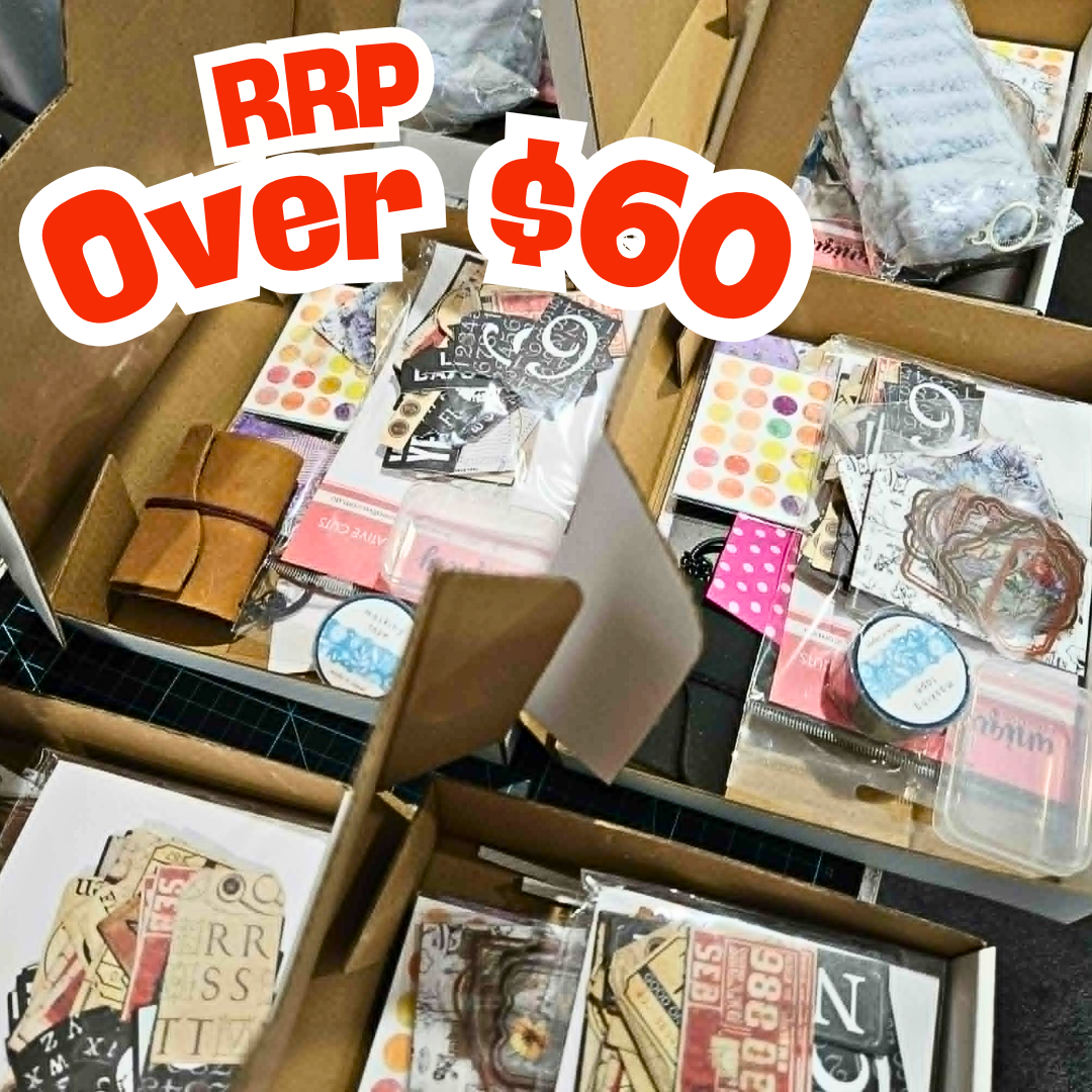 Grab Bags! Get over $60 of papercrafting supplies