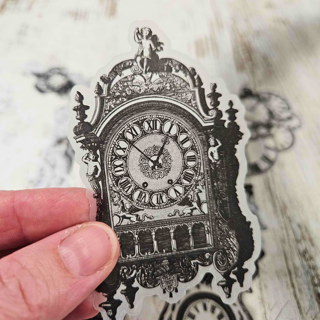 Clearance: Grandfather Clock Sticker Set (20 piece)