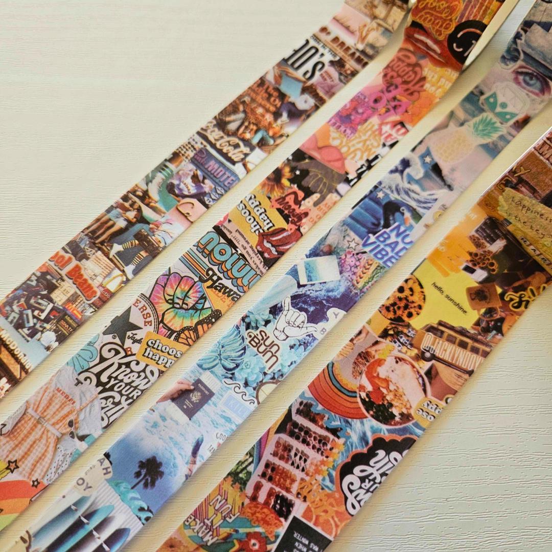 Groovy Life 1970s Washi Tape Set (4 rolls)-Rachel The Turtle Journal