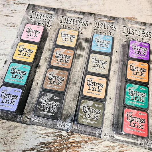Distress Oxide Mini Pads - Tim Holtz Ranger (4 piece)