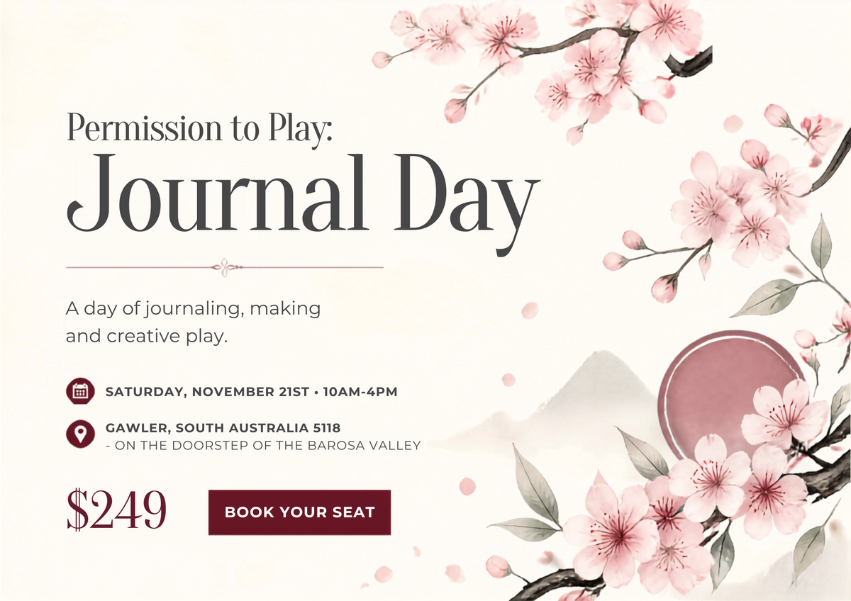 Journal Day Ticket - Permission to Play (Nov 21, Gawler SA)