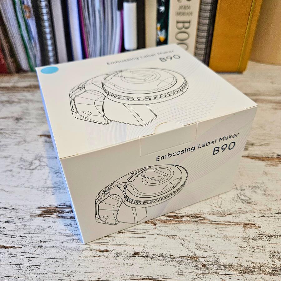 The B90 Embossing Label Maker (Black and Silver Tape Inc.)