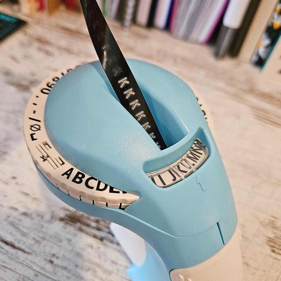 The B90 Embossing Label Maker (Black and Silver Tape Inc.)