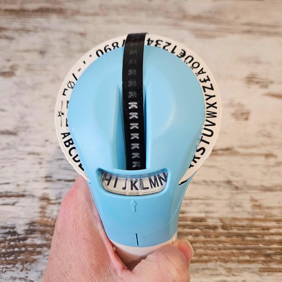 The B90 Embossing Label Maker (Black and Silver Tape Inc.)