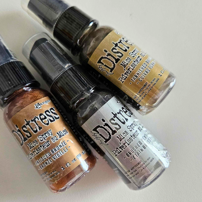 Tim Holtz Distress Mica Sprays - 3 Pack (29mL Bottles)-Rachel The Turtle Journal