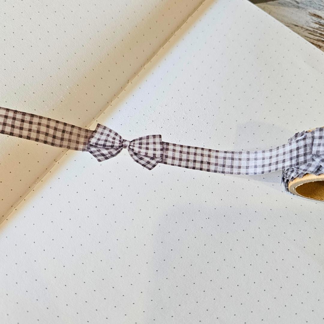Bows Washi Tape (5m roll) - Mind Wave From Japan-Bows Washi Tape (5m roll) - Mind Wave From Japan - The Turtle Journal Japanese Stationery-Rachel The Turtle Journal