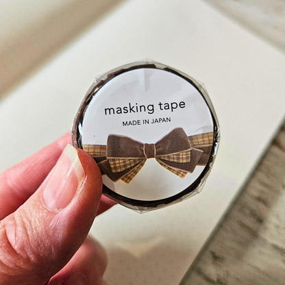 Bows Washi Tape (5m roll) - Mind Wave From Japan