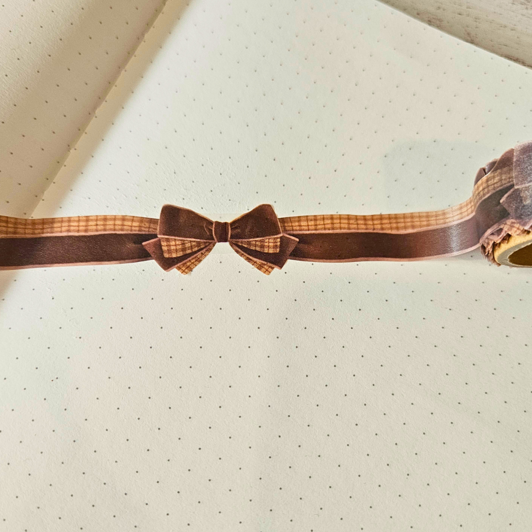 Bows Washi Tape (5m roll) - Mind Wave From Japan