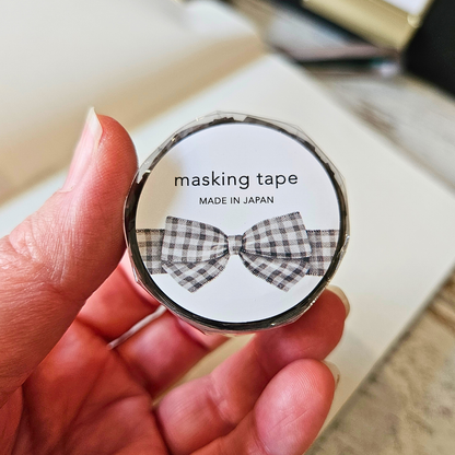 Bows Washi Tape (5m roll) - Mind Wave From Japan