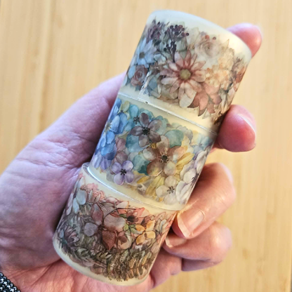 Clear Botanical Tape Lyric Series - Mind Wave From Japan [set of 3 rolls]