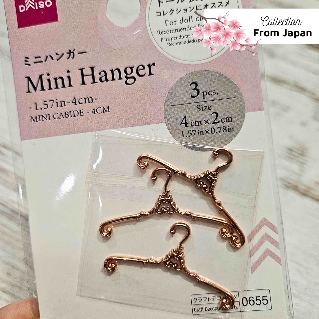 Mini Clothes Hangers Metal - From Japan Collection