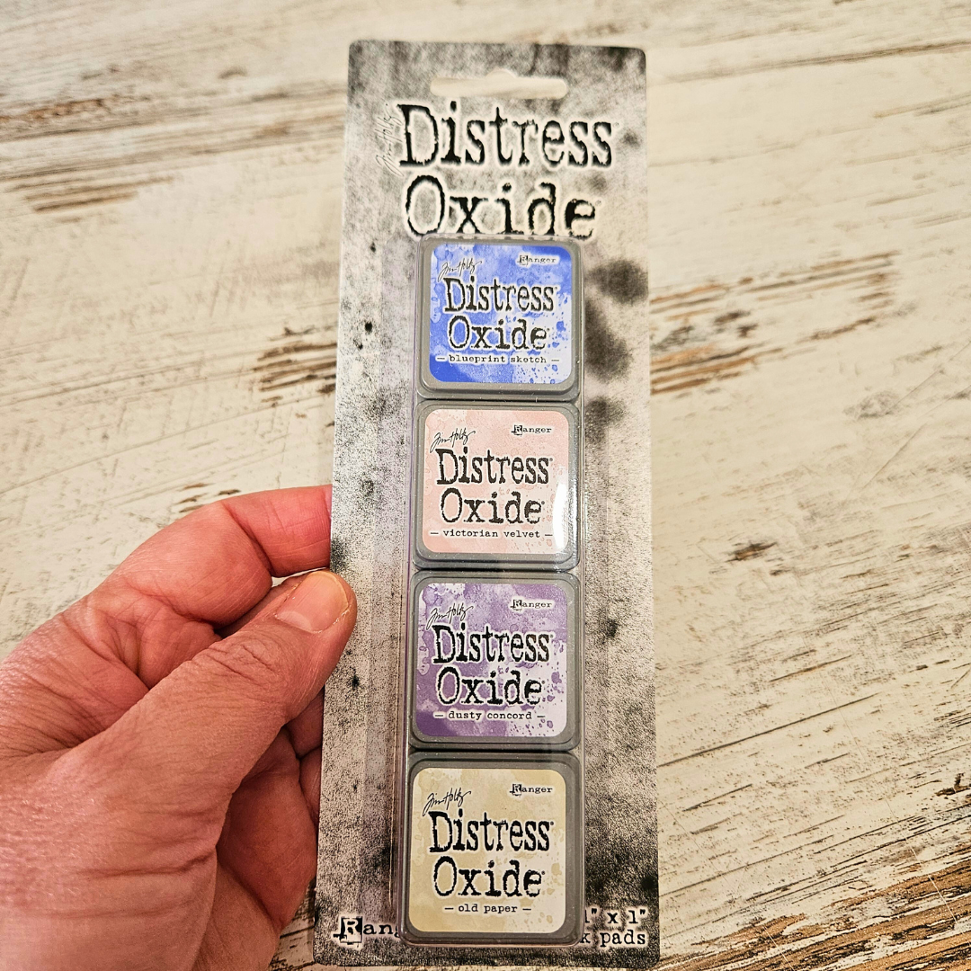 Distress Oxide Mini Pads - Tim Holtz Ranger (4 piece)-Distress Oxide Mini Pads - Tim Holtz Ranger (4 piece) - Aussie Paper crafting Junk journaling-Rachel The Turtle Journal