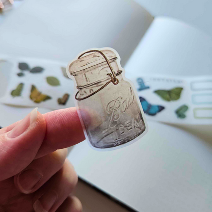 Nature Study Wings Washi Tape Stickers - 49 and Market-Nature Study Wings Washi Tape Stickers - 49 and Market - The Turtle Journal Kiss Cut Supplies-Rachel The Turtle Journal