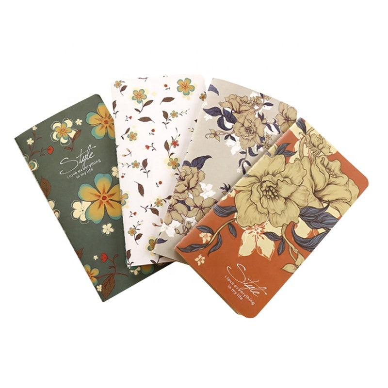 Floral Kraft Traveller’s Journal Bundle (4 pack)