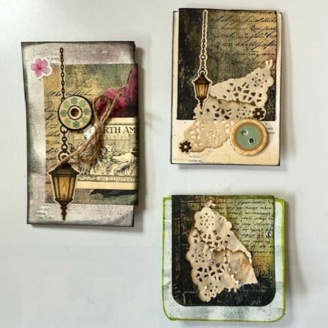 Victorian Alley Matte Sticker Set (2 x A5 Sheets) - The Turtle Journal-Victorian Alley Matte Sticker Set (2 x A5 Sheets) - The Turtle Journal Garden Nature Gnome Journaling-Rachel The Turtle Journal