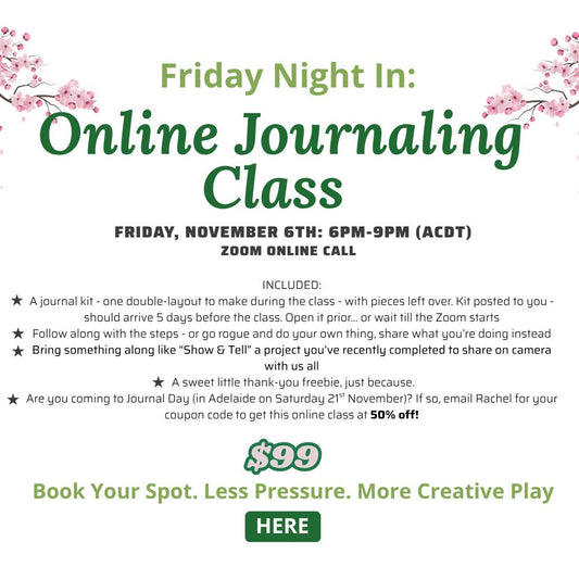 Online Class Ticket - Friday Night In (Nov 6, Zoom)