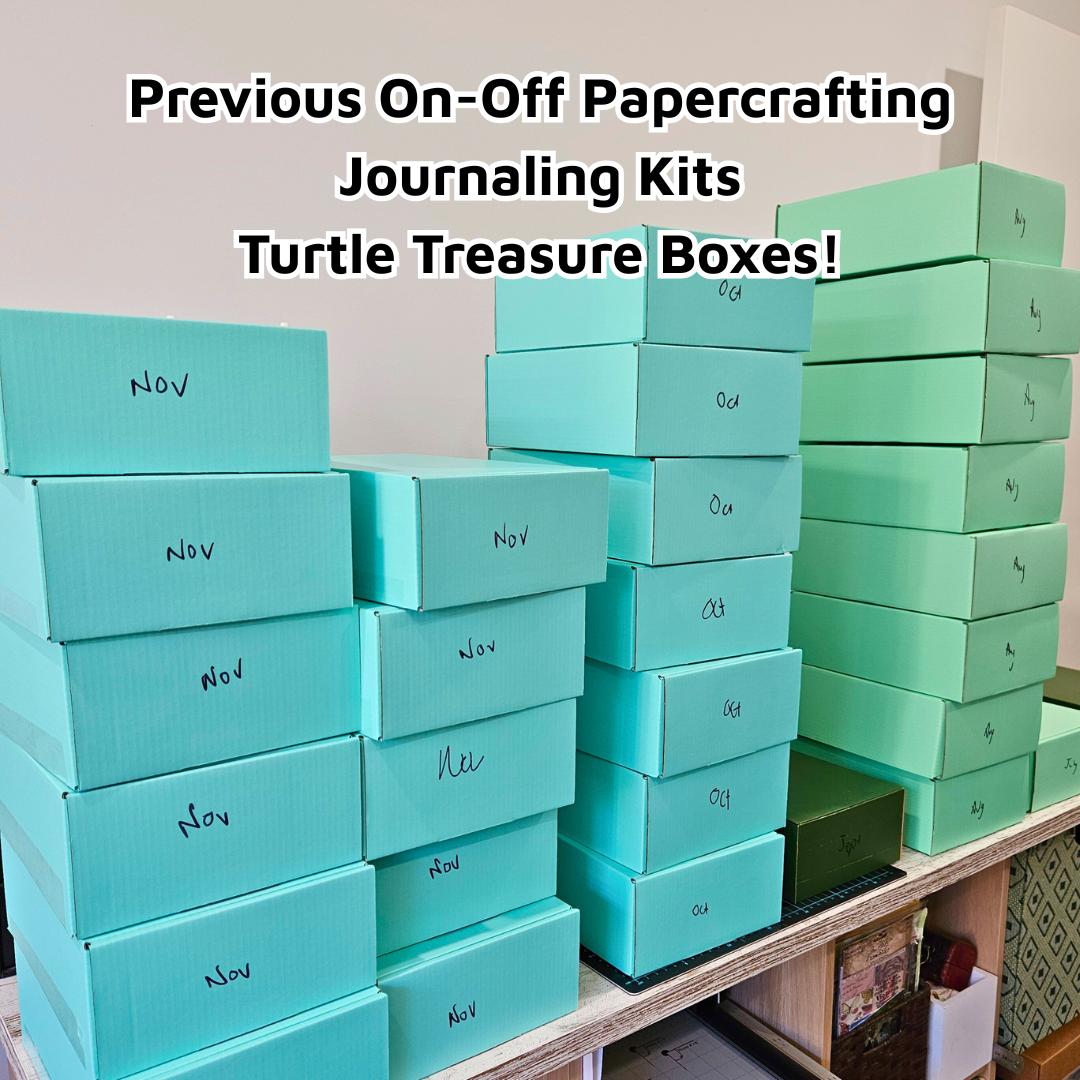 Turtle Treasure Box *ONE OFF PREVIOUS BOX*-Rachel The Turtle Journal