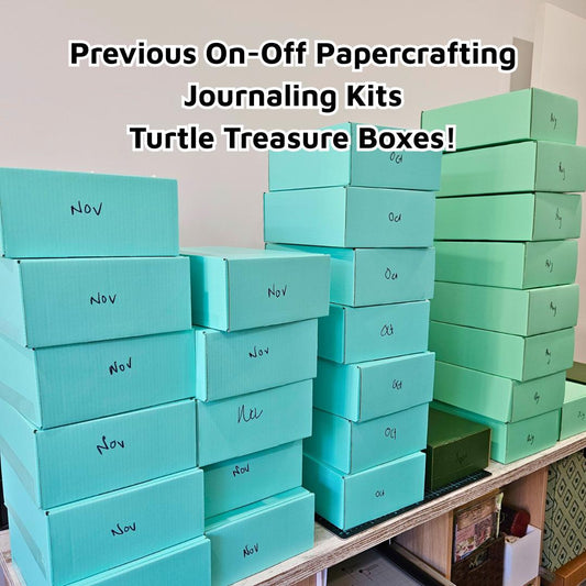 Turtle Treasure Box *ONE OFF PREVIOUS BOX*-Rachel The Turtle Journal