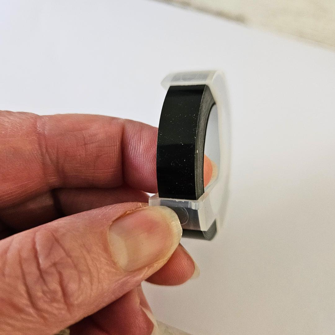 Replacement Tape for The B90 Embossing Label Maker-Black-Rachel The Turtle Journal