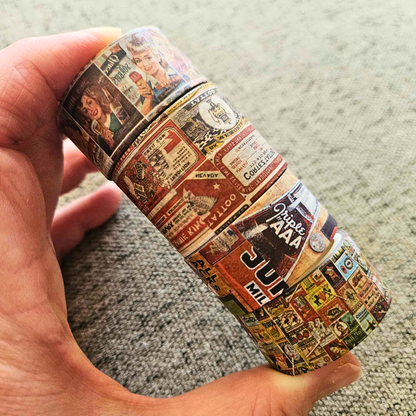 Retro Cafe 1950s Washi Tape Set (4 rolls)-Retro Cafe 1950s Washi Tape Set (4 rolls) Salon Advertisements Billboards Vintage Life Australian Journaling Supplies Adelaide Stickers Planner Journaling Japanese stationery-Rachel The Turtle Journal