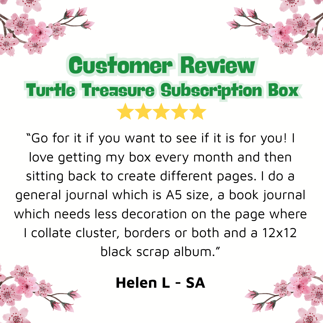 Turtle Treasure Box Subscription Kit