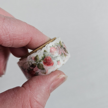 Summer Strawberry Washi Tape (5m roll) - Mind Wave From Japan-Summer Strawberry Washi Tape (5m roll) - Mind Wave From Japan - The Turtle Journal Japanese Stationery-Rachel The Turtle Journal