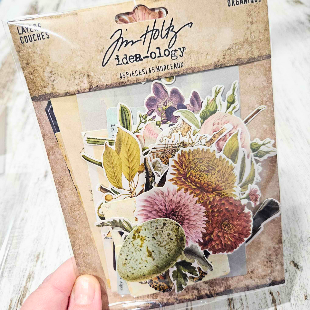 Clearance: Tim Holtz Idea-ology Nature Die cuts-Perforated Postage Stamp Washi Tape ARToptions Spice - Aussie Paper Crafting - The Turtle Journal-Rachel The Turtle Journal