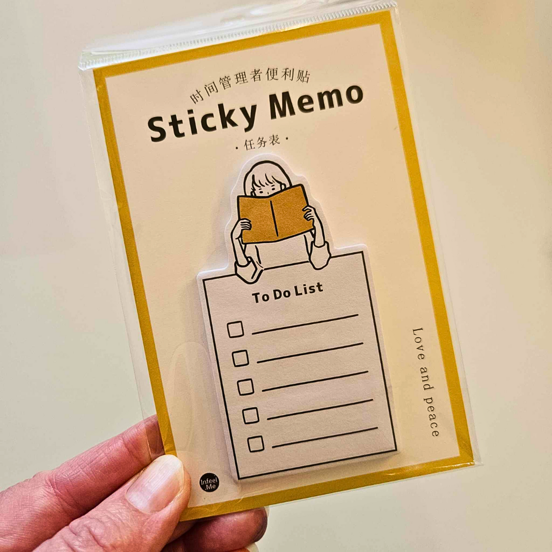 To Do List Sticky Note Bookmark - Book Lovers Collection - Rachel The Turtle Journal -  - Australian Junk Journaling Scrapbooking Supplies