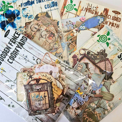 Weathered Wood Vintage Diecuts (15 piece)