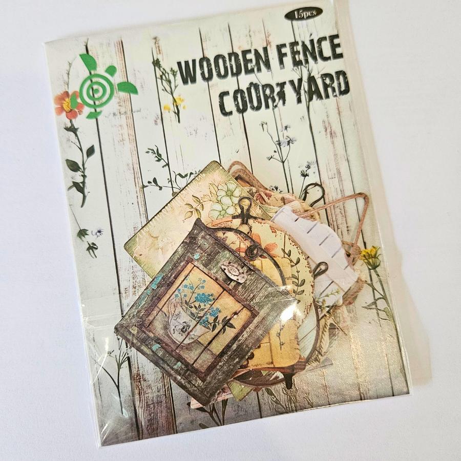 Weathered Wood Vintage Diecuts (15 piece)