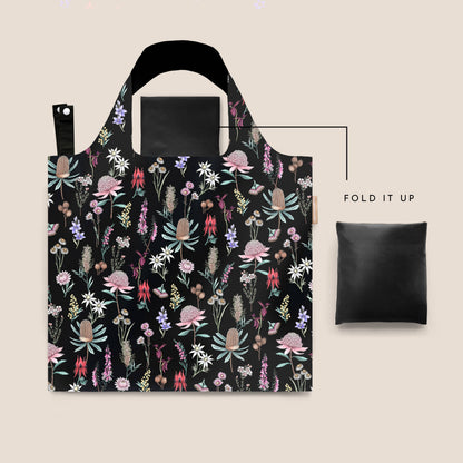 Blooming Waratah Reusable Bag Craft Gift Tote - Typoflora (1)