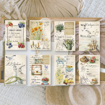 Scent of Summer Scrap Junk Journaling Paper (24 pieces) - Plan & Plot Studio