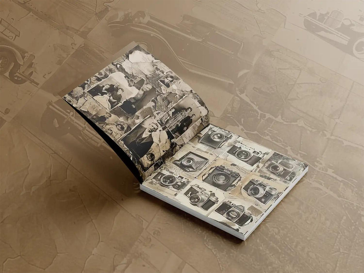 Vintage Photographs Patterned Paper Pad - Scrapbook Resource Co from the UK