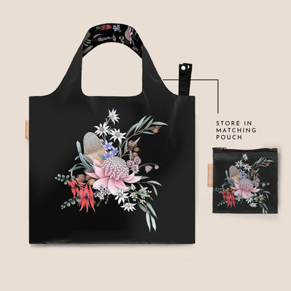 Blooming Waratah Reusable Bag Craft Gift Tote - Typoflora (1)