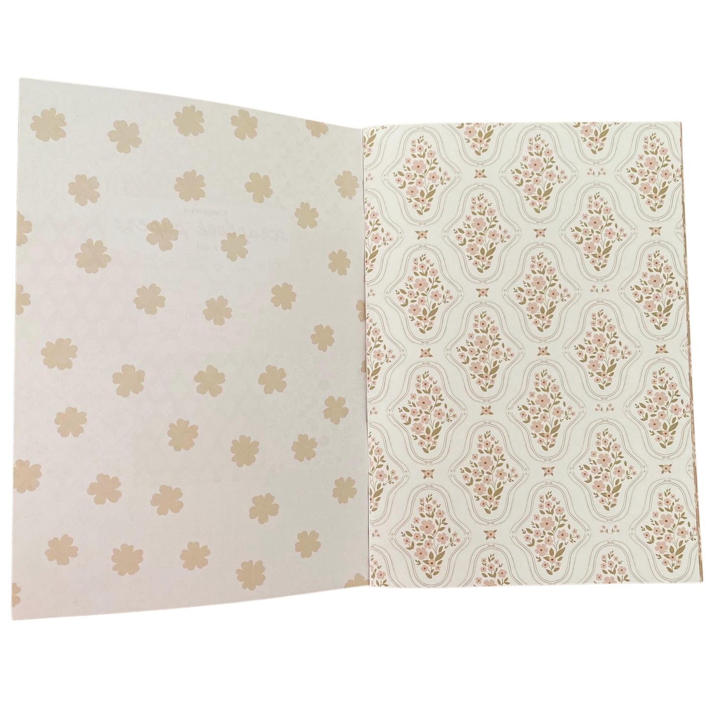 A5 Grandma Wallpaper Scrapbook Patterned Papers - Chapteries from France-Rachel The Turtle Journal