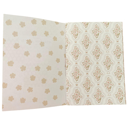 A5 Grandma Wallpaper Scrapbook Patterned Papers - Chapteries from France-Rachel The Turtle Journal