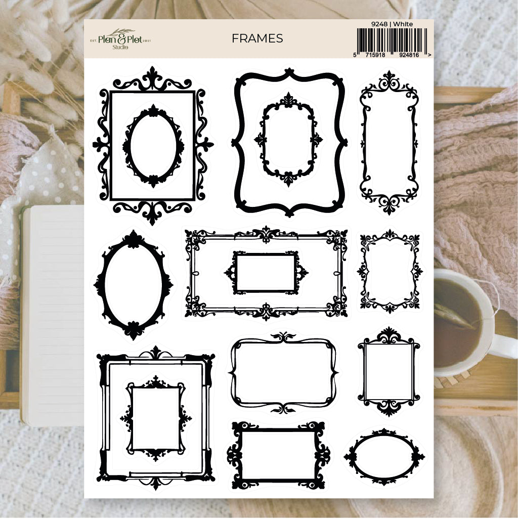 Frames Stickers Sheet Set - Plan & Plot Studio