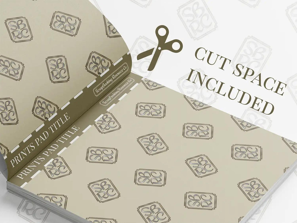 Vintage Photographs Patterned Paper Pad - Scrapbook Resource Co from the UK