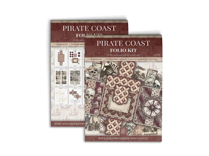 The Pirate Coast Mini Folio Kit - Scrapbook Resource Co
