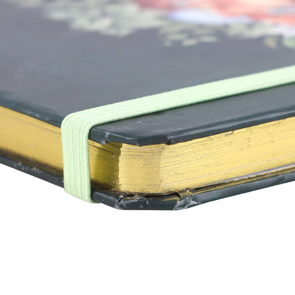 Green Sleeping Fox A5 Notebook - Lined (200 pages)