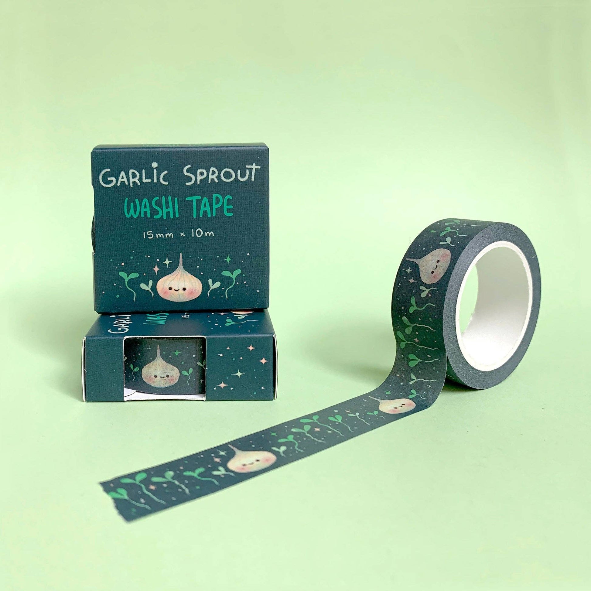 Garlic Sprout - Washi Tape-Rachel The Turtle Journal